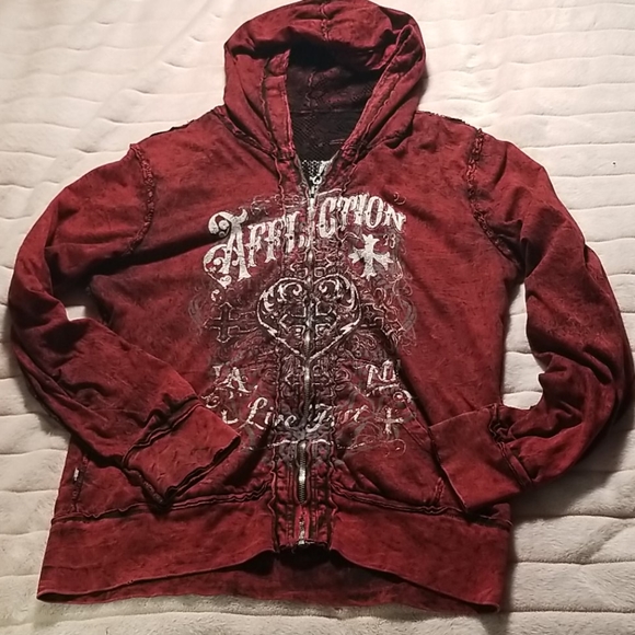 affliction hoodie